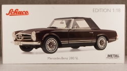Mercedes 280 SL weinrot, 450035800, Schuco 1:18