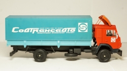 КАМАЗ 5325 Совтрансавто красный/голубой