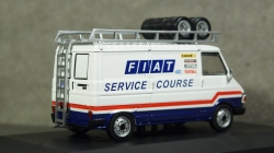 FIAT 242 FIAT FRANCE SERVICE COURSE 1979, IXO RAC273X 1:43