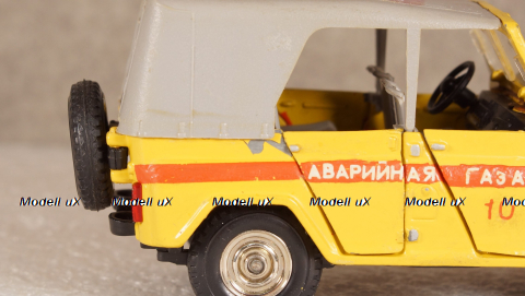 УАЗ 469 Аварийная газа, Конверсия 1:43