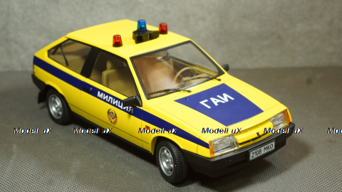 Ваз 2108 Милиция Lada Samara, KK-Scale 1:18