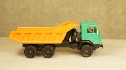 Камаз 5511 самосвал зелёный/оранжевый, Арек 1:43
