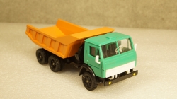 Камаз 5511 самосвал зелёный/оранжевый, Арек 1:43