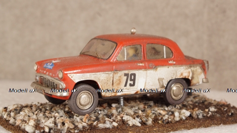 Москвич Ралли, Конверсия 1:43