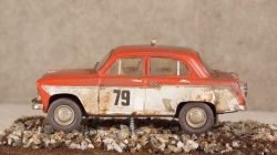 Москвич Ралли, Конверсия 1:43