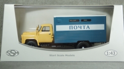 Газ-53 ГЗСА Почтовый фургон, SSM1341, SSM 1:43