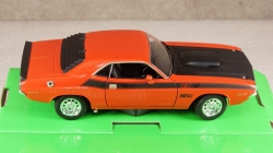 Dodge Challenger T/A dark orange/matt-black, 24029, Welly 1:24