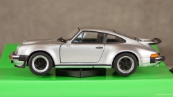 Porsche 911 Turbo 3.0 silver, 24043, Welly 1:24