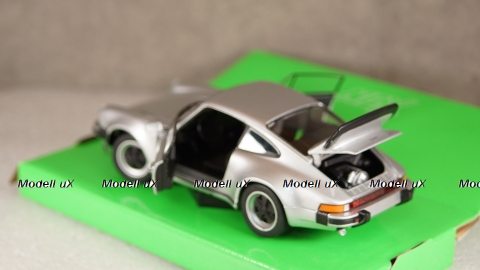 Porsche 911 Turbo 3.0 silver, 24043, Welly 1:24