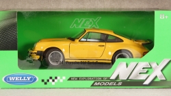 Porsche 911 Turbo 3.0 yellow, 24043, Welly 1:24