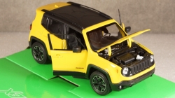 Jeep Renegade Trailhawk yellow, 24071, Welly 1:24