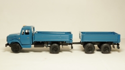 Зил 4331 бортовой с прицепом Январь 1988