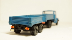 Зил 4331 бортовой с прицепом Январь 1988