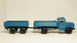 Зил 4331 бортовой с прицепом Январь 1988