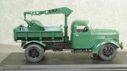 ЗИЛ-ММЗ-585Л с функциональным гидрокраном ЛЗАП-40, 1961,  SSM1407, SSM 1:43