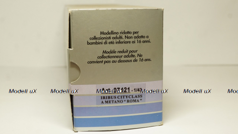 Iveco Fiat Autobus Turbocity 2004 "Roma", Oldcars 1:43