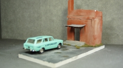 Подставка для диорам, Modellux 1:43