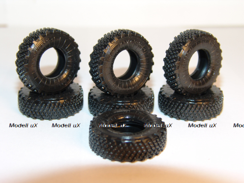 Набор резины для Камаз 4310 1:43