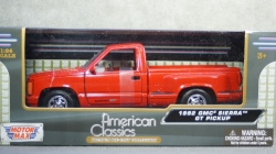 GMC Sierra GT Pickup red, MotorMax 1:24