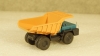 БЕЛАЗ 540А карьерный самосвал синий/оранжевый, Бригадир 1:87