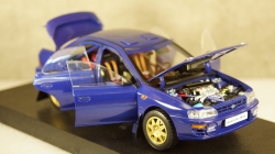 Subaru Impreza STi Street Legal WRX, blue, 5512, SunStar 1:18