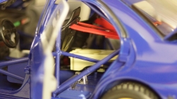 Subaru Impreza STi Street Legal WRX, blue, 5512, SunStar 1:18