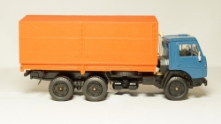Камаз 5320 с тентом, на резине 1:43