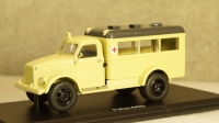 ПАЗ-653 медицинский, 1950, SSM1437, SSM 1:43