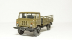 Газ 66 бортовой , Русская миниатюра 1:43