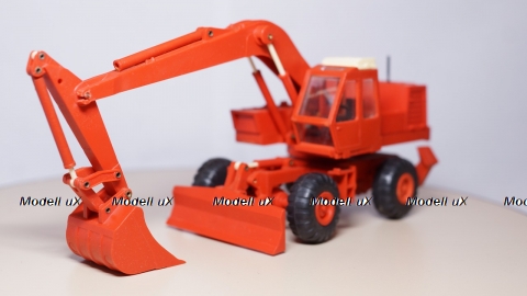 Атек ЭО-4321,Экскаватор, красный на заклепках.