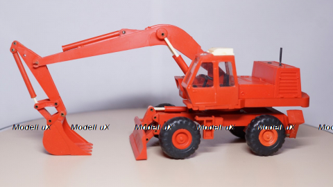 Атек ЭО-4321,Экскаватор, красный на заклепках.