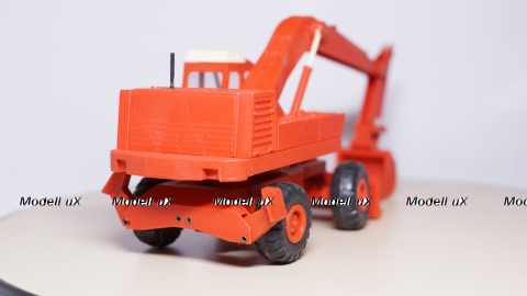 Атек ЭО-4321,Экскаватор, красный на заклепках.