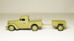 Москвич 400-420Б пикап с прицепом, Vector Models 1:43