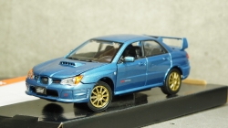 Subaru Impreza WRX STI metallic-blue, MotorMax 1:24