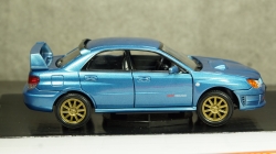 Subaru Impreza WRX STI metallic-blue, MotorMax 1:24