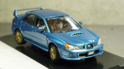 Subaru Impreza WRX STI metallic-blue, MotorMax 1:24