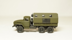 УРАЛ 4320 кунг радиостанция, Herpa/КУМ 1:87 