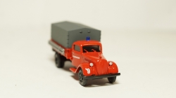 Ford 955T борт с тентом пожарный, Herpa/КУМ 1:87 