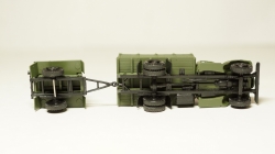 Зис 150 борт с прицепом полевая кухня хаки, Herpa 1:87 
