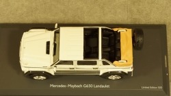 Mercedes Maybach G650 Landaulet белый, Schuco 1:43