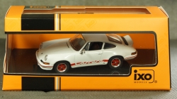 Porsche 911 Carrera RS 2.7 1973 white/red, IXO CLC321N 1:43