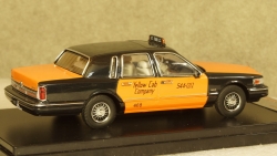 Lincoln Town Car Taxi USA 1996 black/orange, PRD363, Premium X 1:43