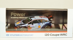 Hyundai i20 Coupe WRC #5 Winner Rallye Tour de Corse 2017 Neuville/Gilsoul, IXO 1:43