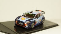 Hyundai i20 Coupe WRC #5 Winner Rallye Tour de Corse 2017 Neuville/Gilsoul, IXO 1:43