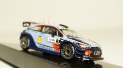 Hyundai i20 Coupe WRC #5 Winner Rallye Tour de Corse 2017 Neuville/Gilsoul, IXO 1:43