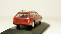 Mercedes E320 W124 бордовый, Herpa 1:43