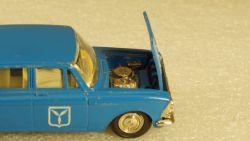 Москвич 412 А2 с МИ 400лет Саратову синий, Тантал/Радон 1:43