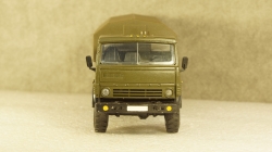 Камаз 4310 бортовой с тентом хаки, Арек 1:43