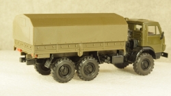 Камаз 4310 бортовой с тентом хаки, Арек 1:43