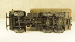 Камаз 4310 бортовой с тентом хаки, Арек 1:43